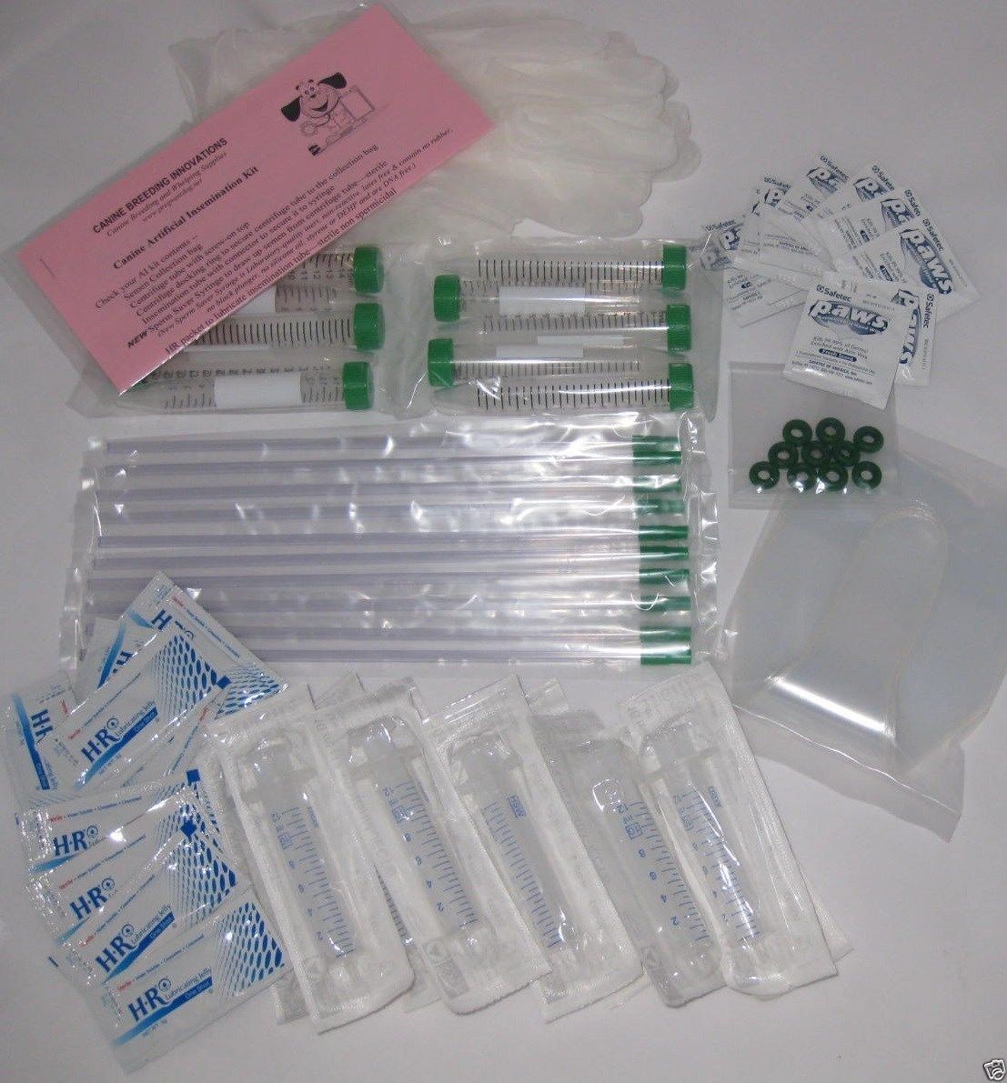 Artificial Insemination Kit (Toy Breed Dogs) Breeders Pack (10 pack