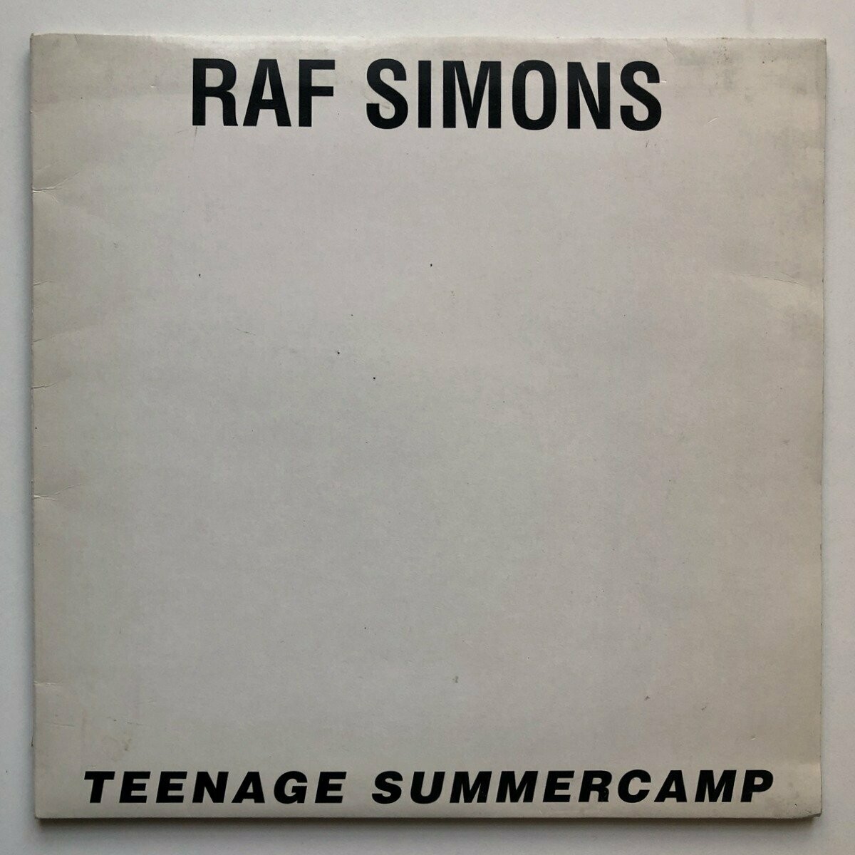 Raf Simons Teenage Summercamp