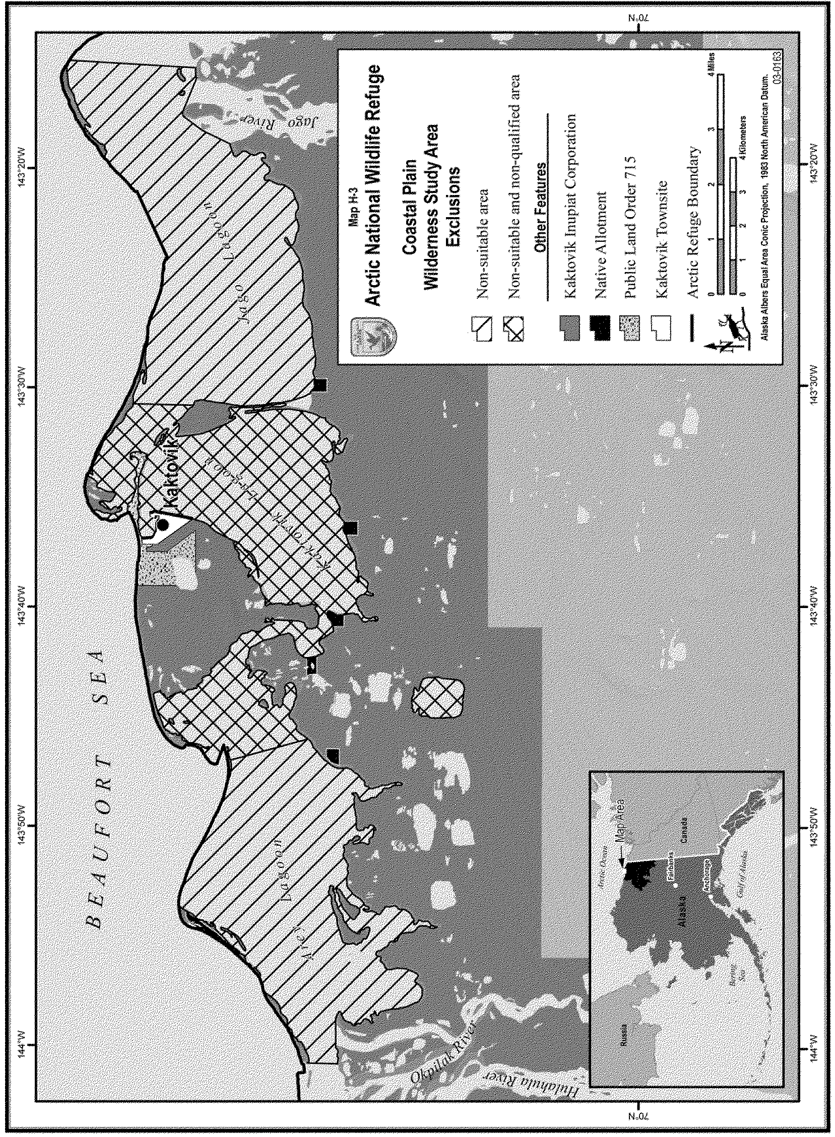 Land Status within the National Wildlife Refuges of Alaska