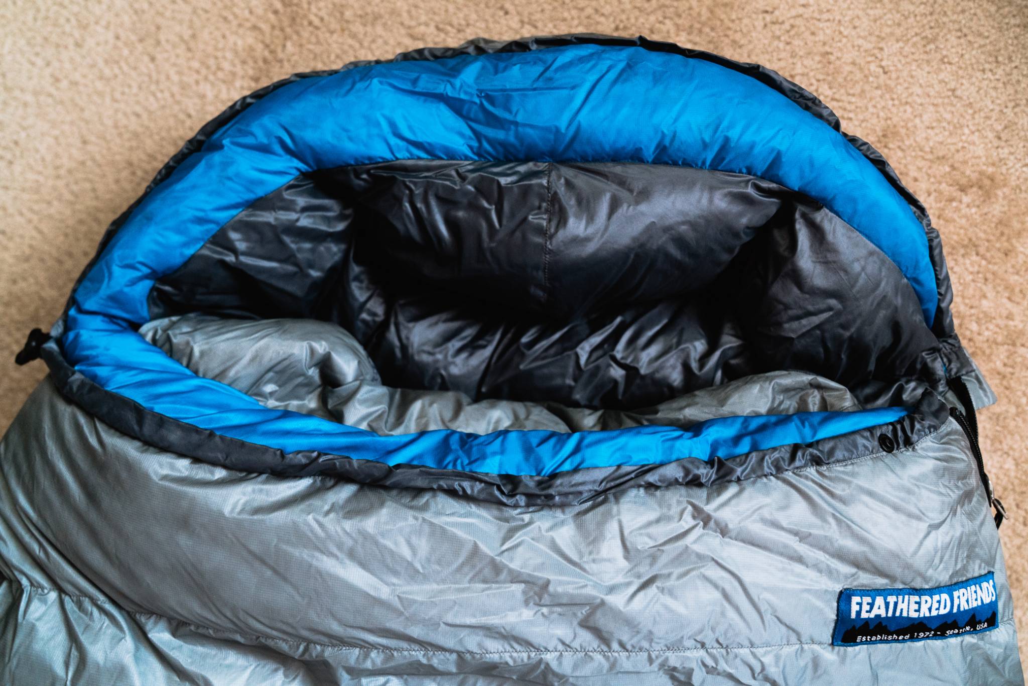 A Great Backcountry Sleeper The Feathered Friends Lark 10 UL Sleeping