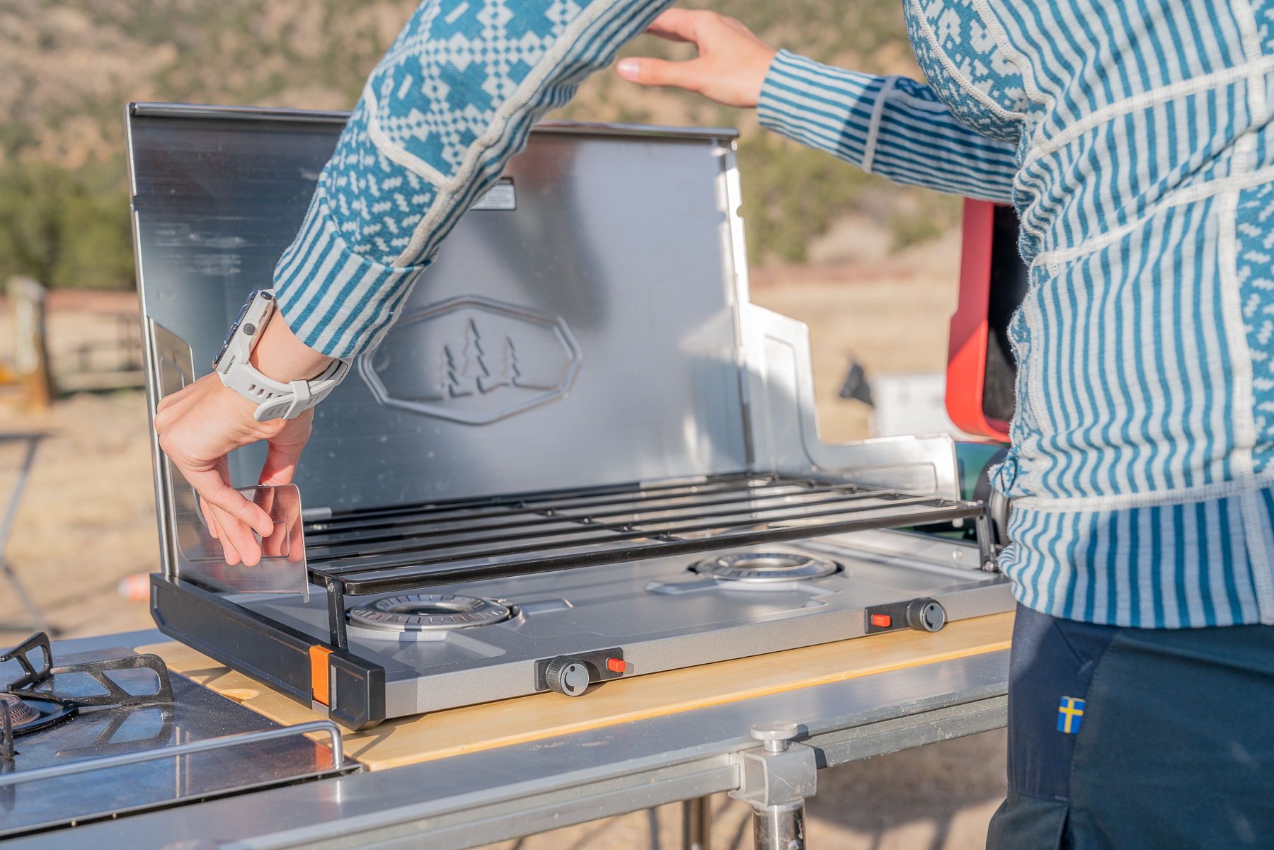 Ozark Trail Camping Stove Ozark Trail 2in1 Portable Burner Propane