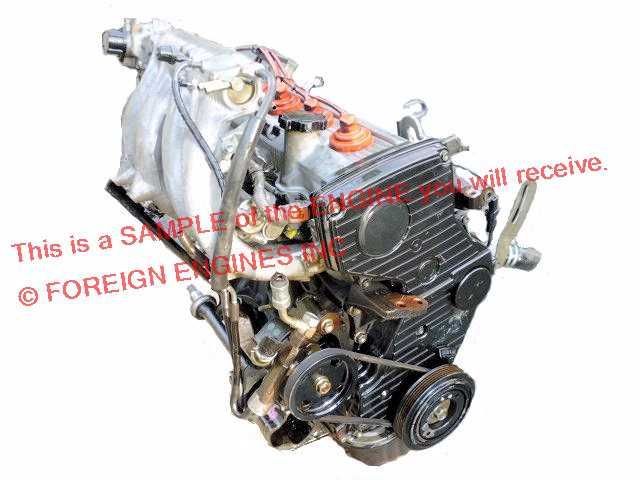 1987 1988 1989 TOYOTA CAMRY ENGINE 2.0L 4 CYL 3SFE