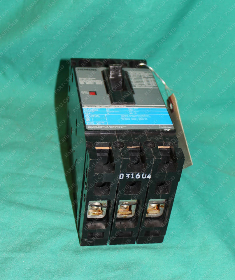 Siemens, ED43B080, Sentron Series Circuit Breaker 80A 3pole