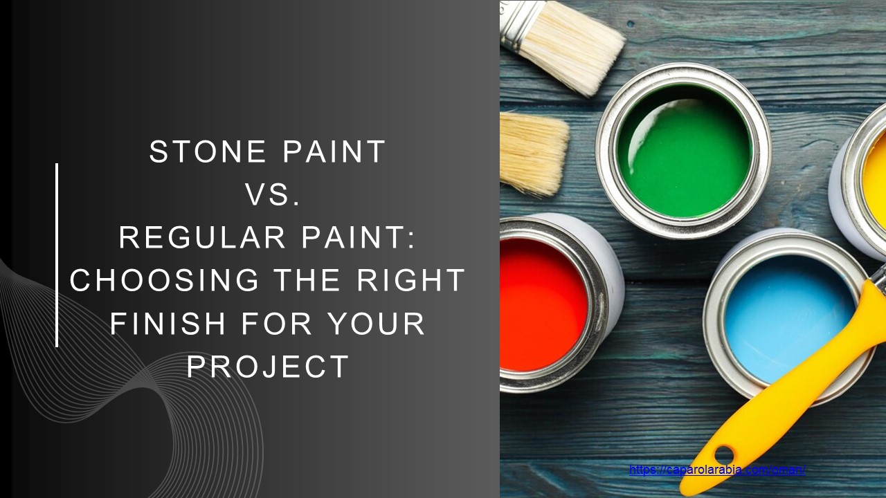 PPT Stone Paint vs. Regular Paint Choosing the Right Finish for Your