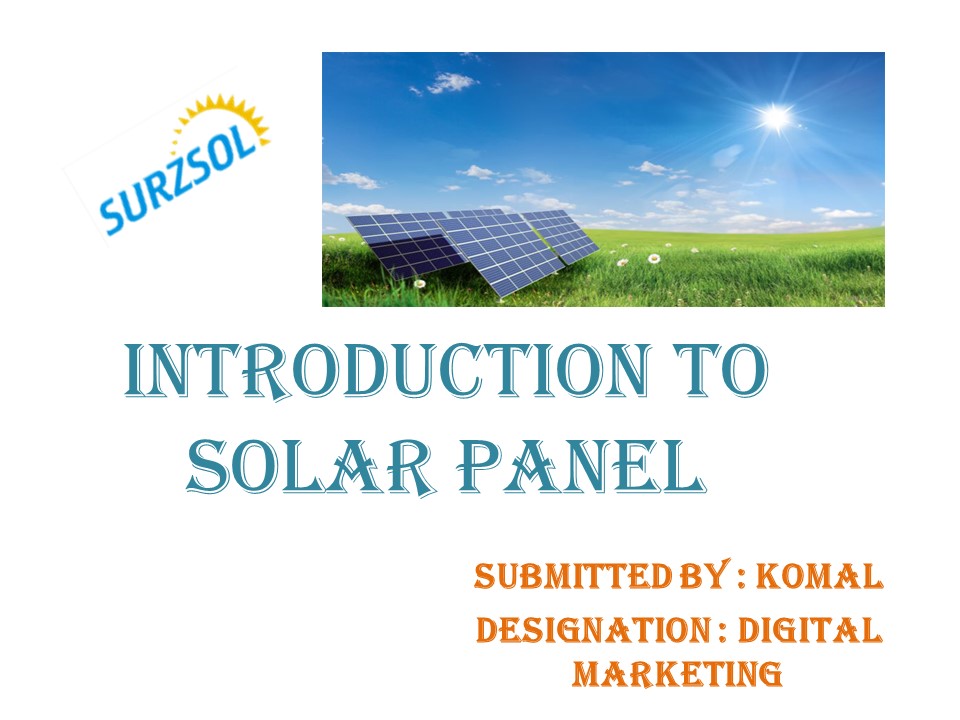 PPT Best Solar Panel wholesaler and supplier in Punjab PowerPoint