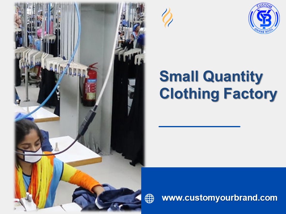 PPT Small Quantity Clothing Factory PowerPoint presentation free to