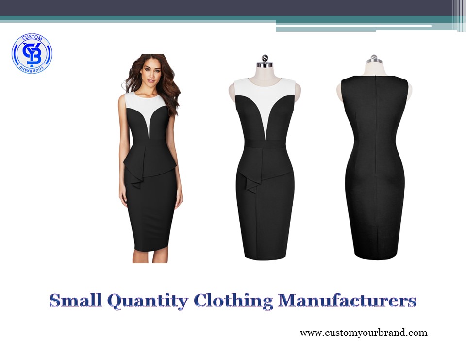 PPT Small Quantity Clothing Manufacturers PowerPoint presentation