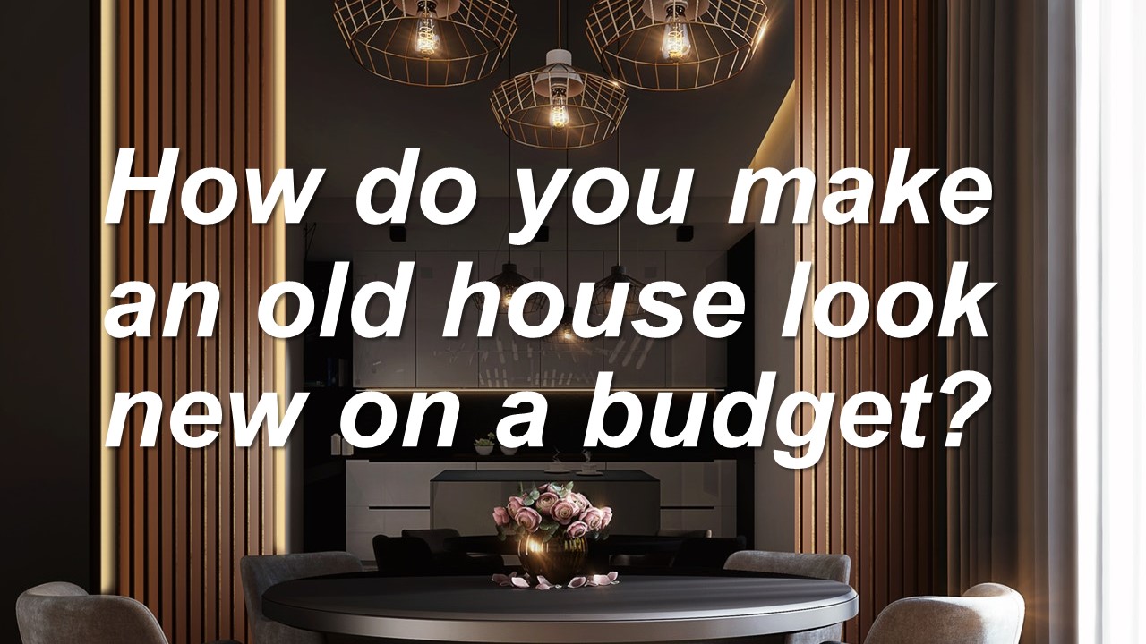 PPT How do you make an old house look new on a budget? PowerPoint