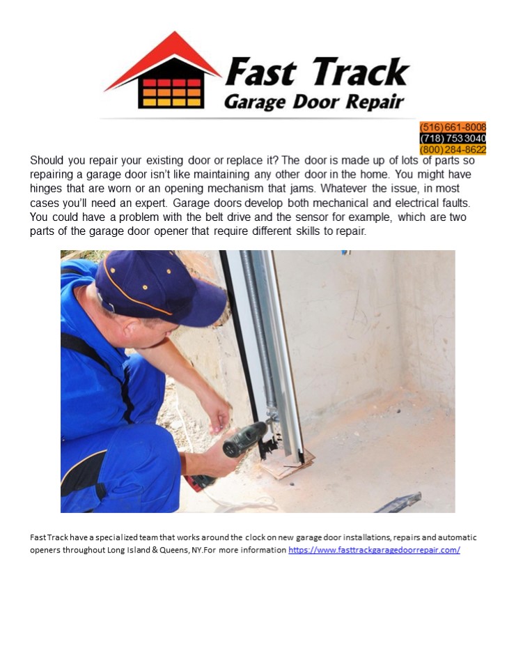 PPT Long Island Garage Door Repair Service & Installation Queens