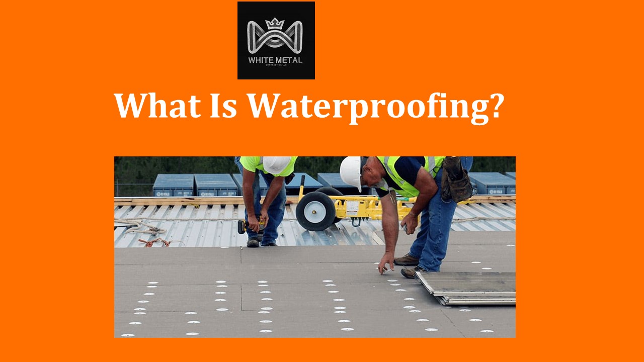 PPT What Is Waterproofing PowerPoint presentation free to download