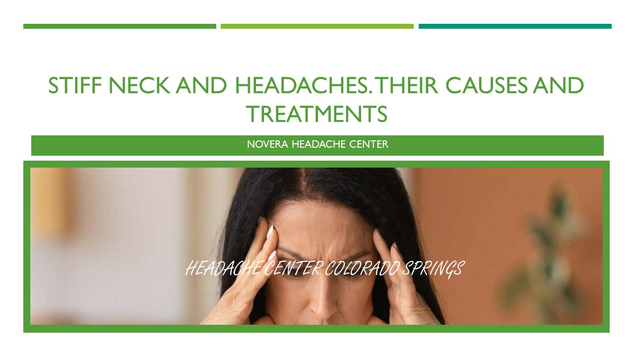 PPT Stiff Neck and Headaches Their Causes and Treatments in