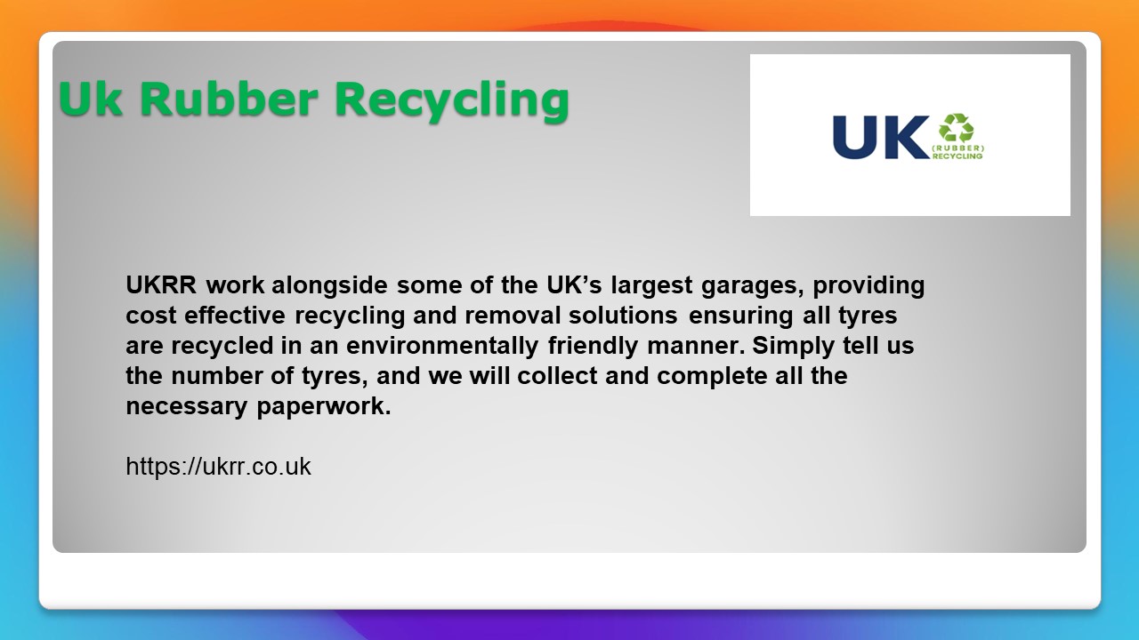 PPT Scrap Tyre collection & Disposal Tyre collection Recycling Center