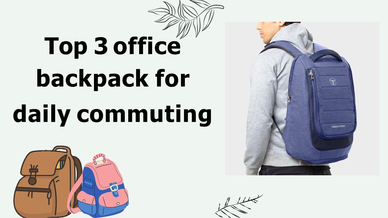PPT Best office backpack for daily commuting PowerPoint presentation