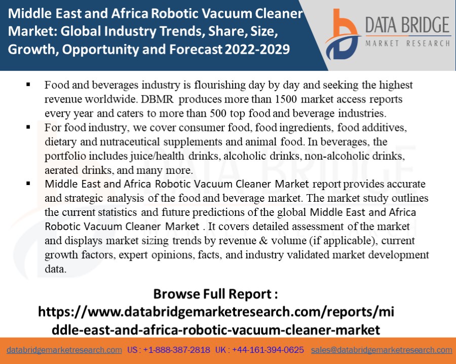PPT Middle East and Africa Robotic Vacuum Cleaner Market Analysis and