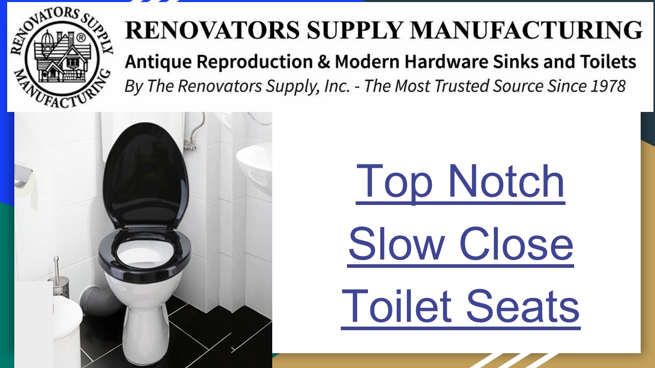 PPT Slow Close Black Toilet Seats PowerPoint presentation free to
