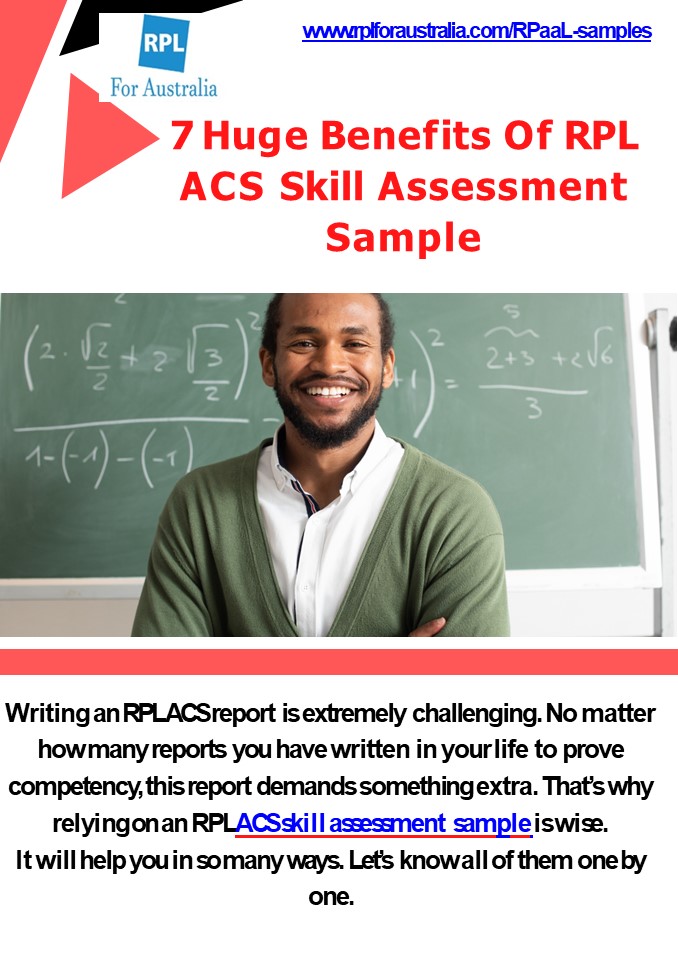 PPT 7 Huge Benefits Of RPL ACS Skill Assessment Sample PowerPoint