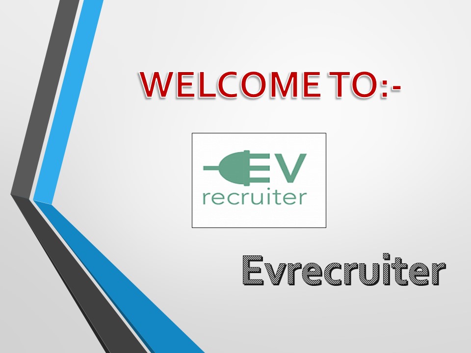 PPT EV Jobs EVrecruiter PowerPoint presentation free to download