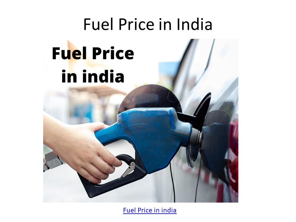 PPT Fuel Price In India PowerPoint presentation free to download