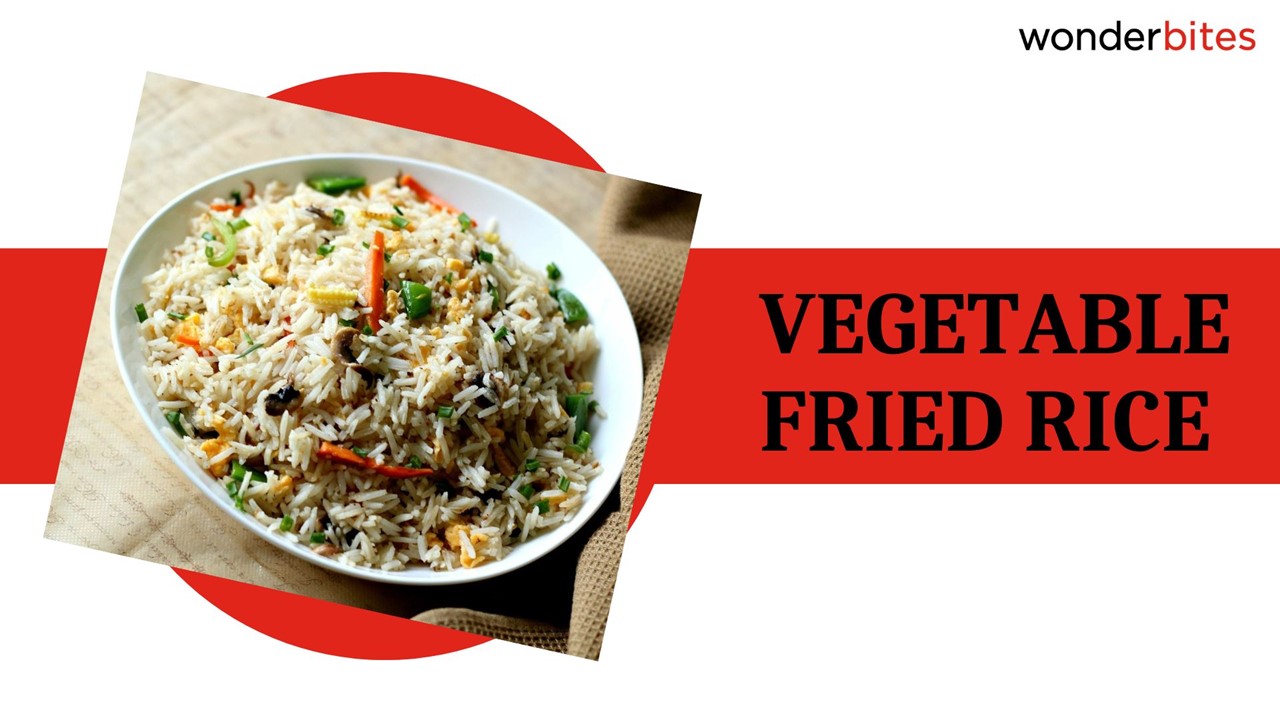 PPT Vegetable Fried Rice PowerPoint presentation free to download