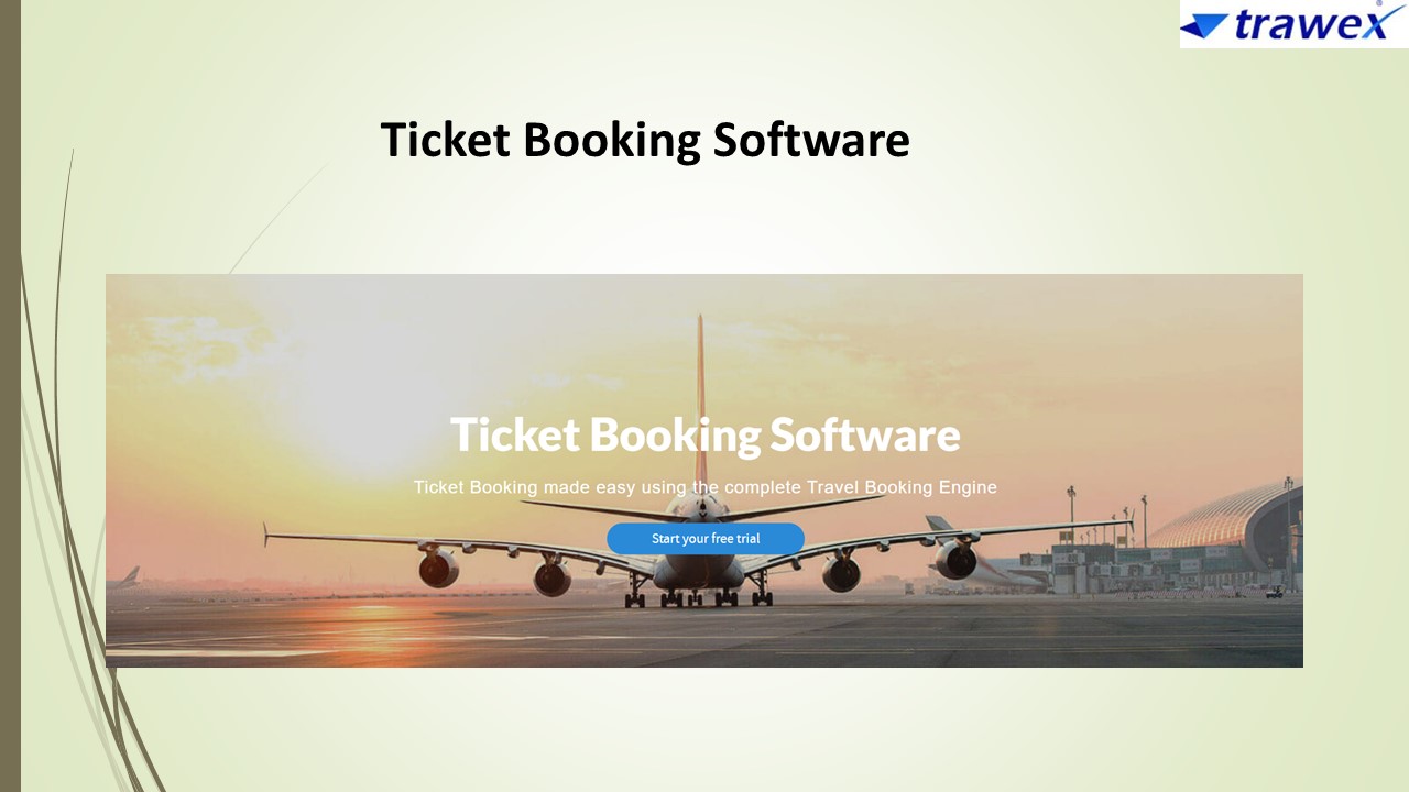 PPT Ticket Booking Software PowerPoint presentation free to