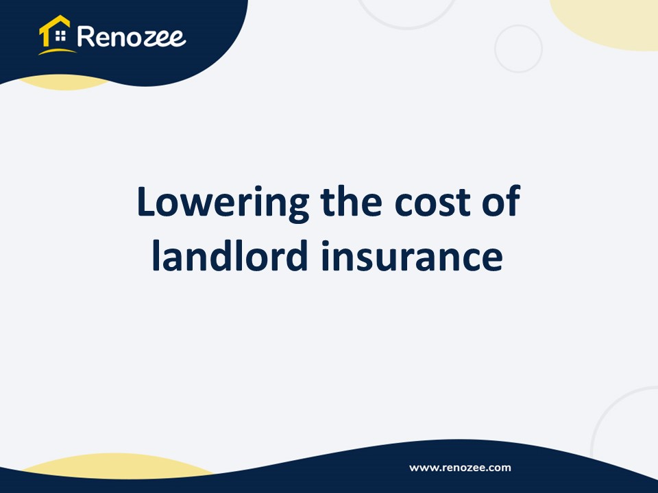 PPT Lowering the cost of landlord insurance PowerPoint presentation