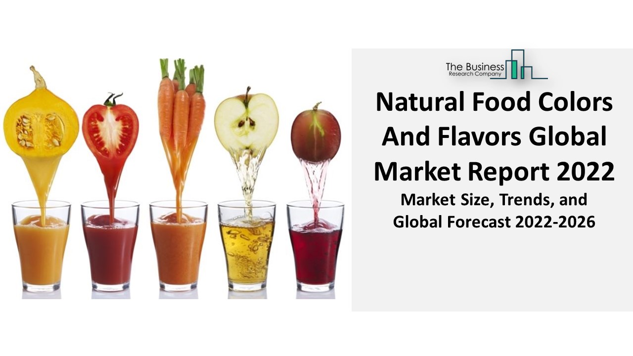 PPT Natural Food Colors And Flavors Market 2022 Research By