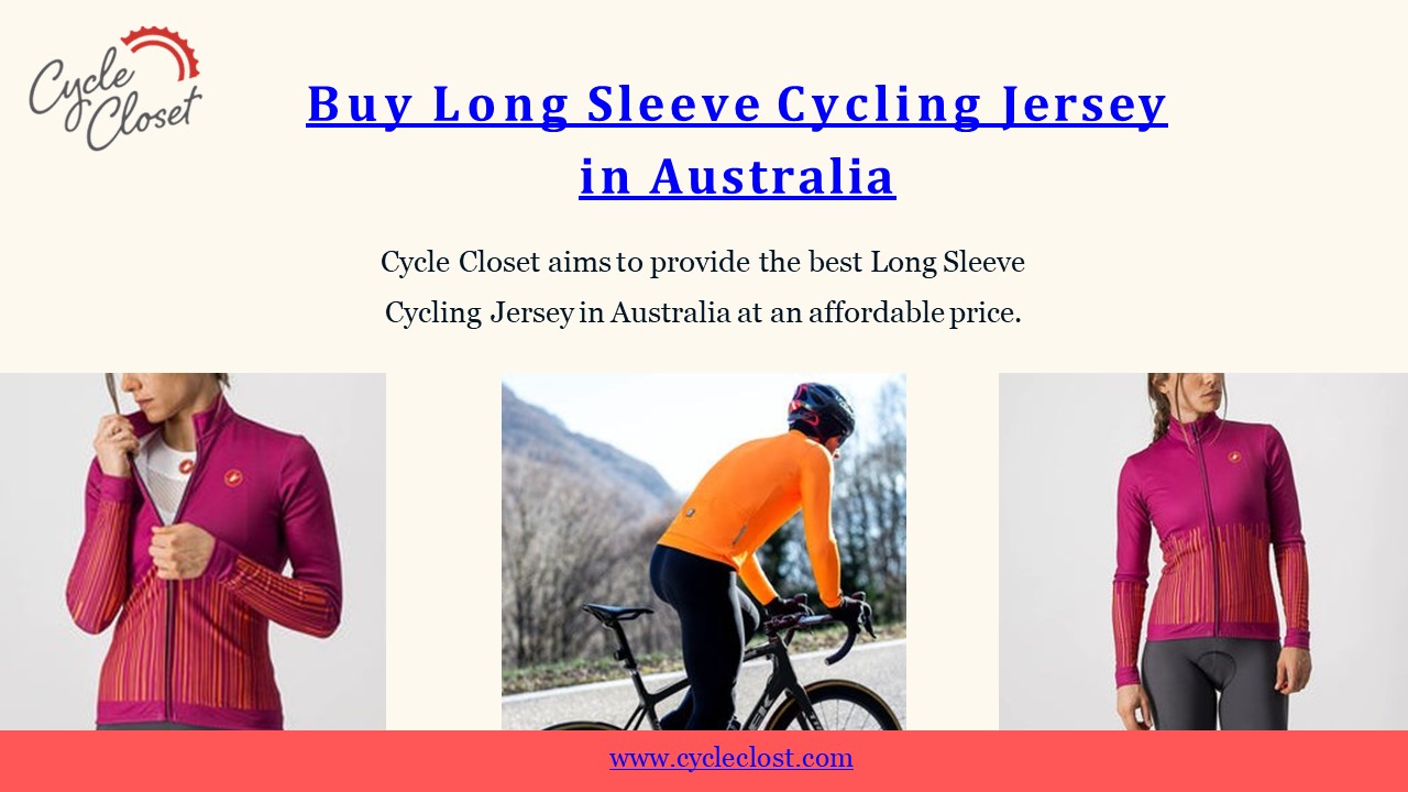 PPT Get Long Sleeve Cycling Jersey in Australia Cycle Closet