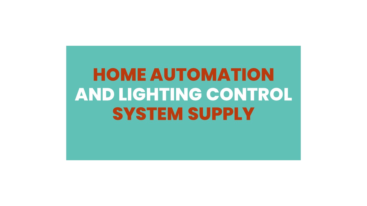 PPT Home Automation And Lighting Control System Supply PowerPoint
