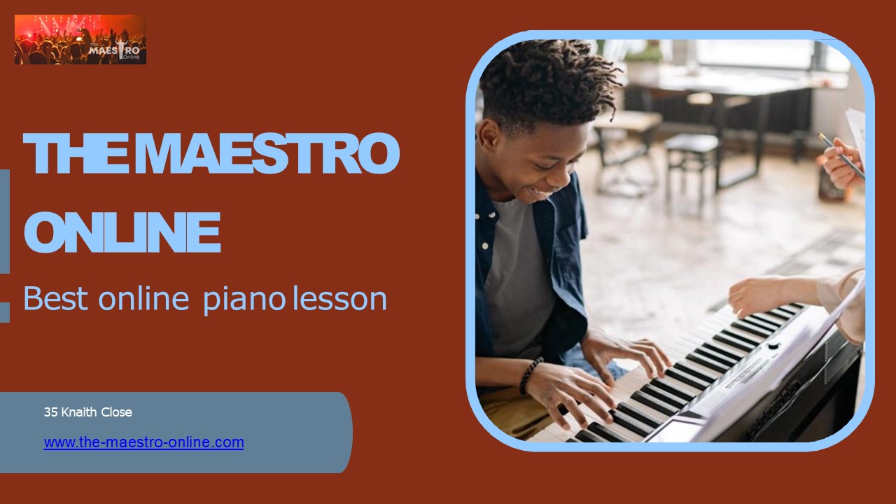 PPT Best online piano lesson PowerPoint presentation free to