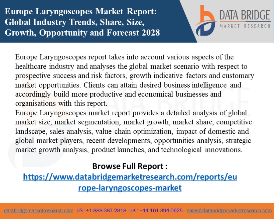 PPT Market Analysis & Insight Europe Laryngoscopes Market Share