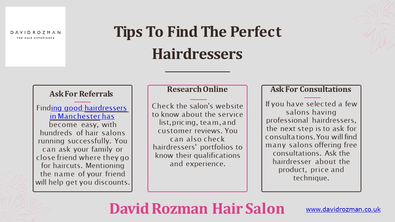 PPT Tips To Find The Perfect Hairdressers PowerPoint presentation
