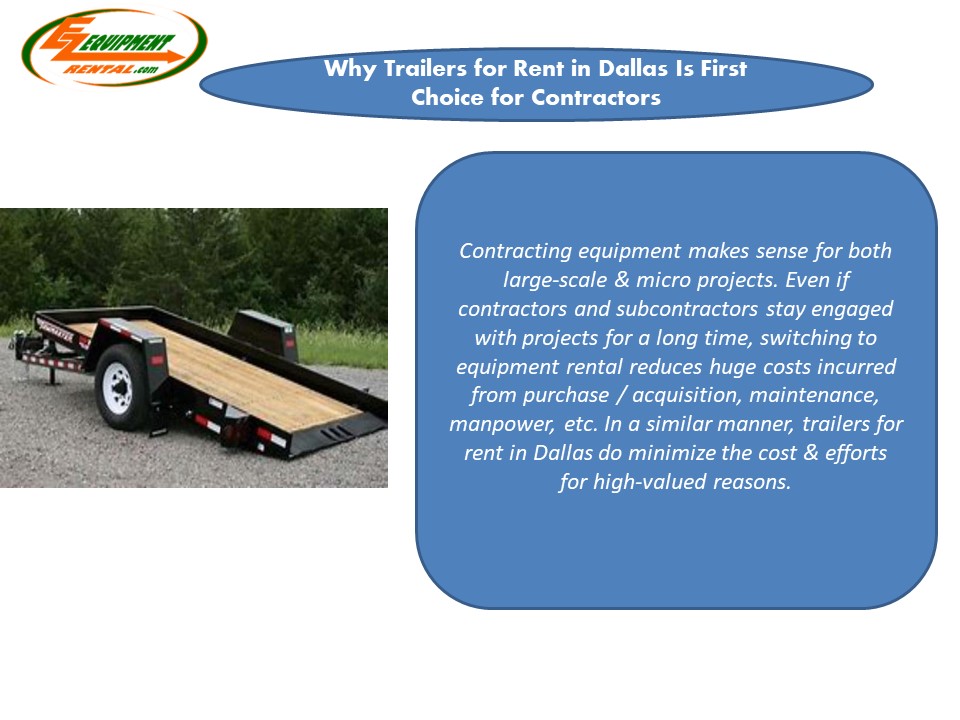 PPT Why Trailers for Rent in Dallas Is First Choice for Contractors