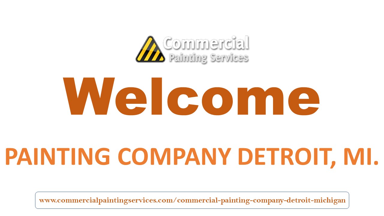 PPT PAINTING COMPANY DETROIT, MI PowerPoint presentation free to