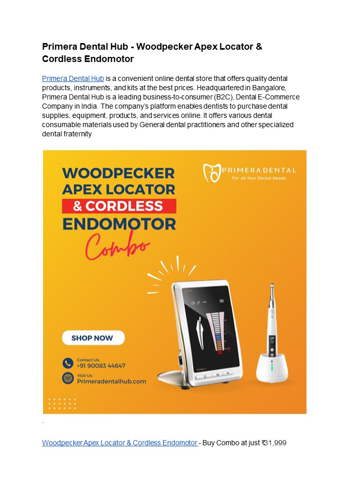 PPT Primera Dental Hub PowerPoint presentation free to download id 95dd50NDI0M