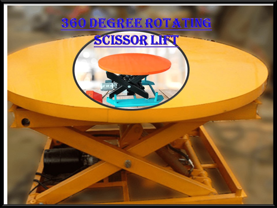 PPT Rotating Scissor Lift,Industrial Lift,Electric Scissor Lift