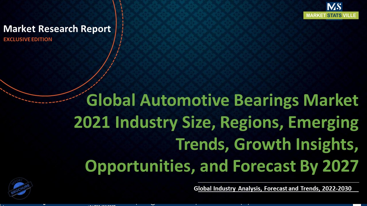PPT Automotive Bearings Market 2021 Industry Size, Regions, Emerging