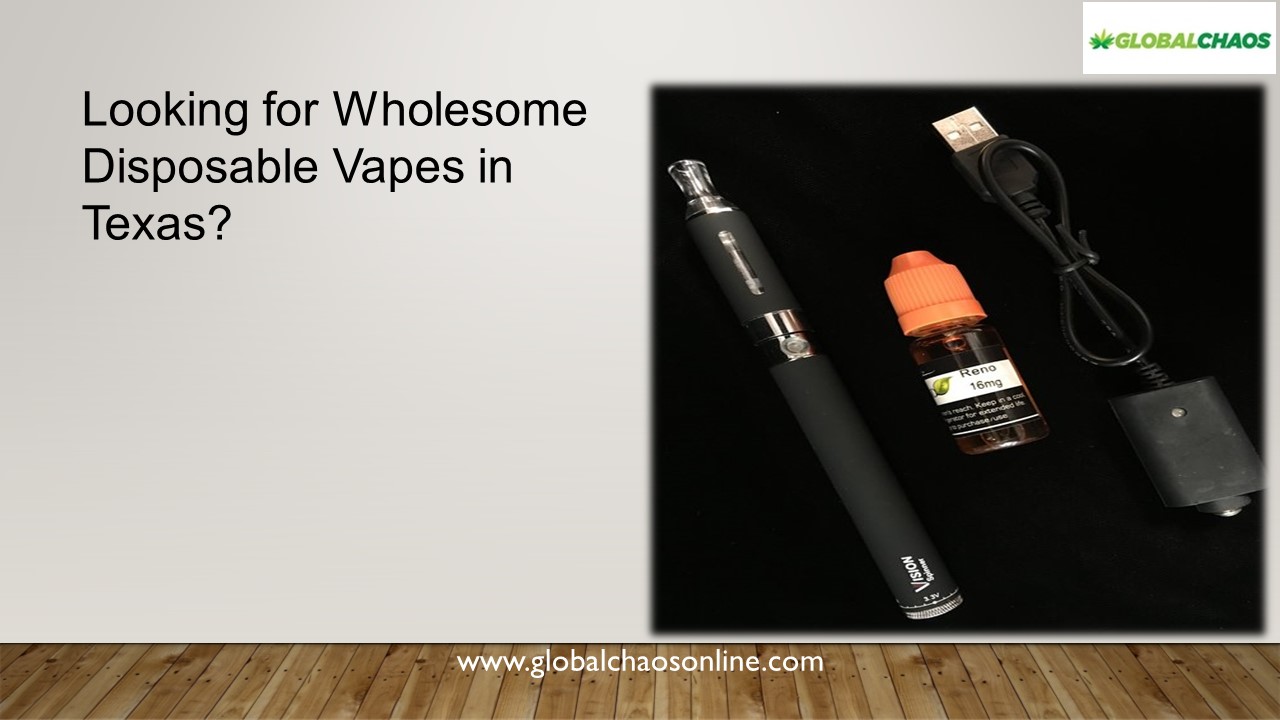 PPT Looking for wholesome disposable vapes in Texas? PowerPoint