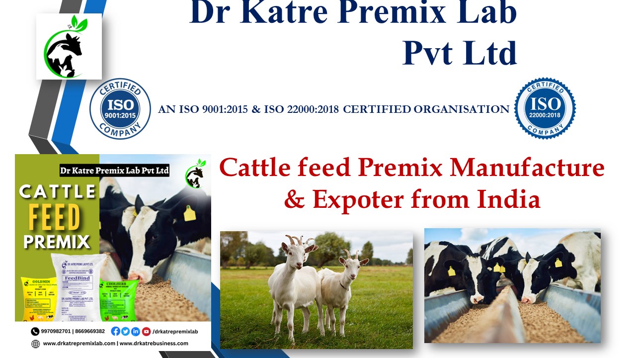 PPT Cattle feed Premix Manufacture & Expoter from India PowerPoint