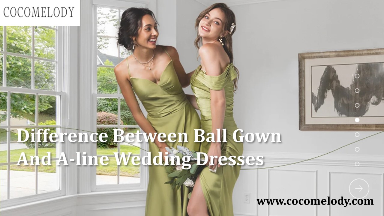 PPT Difference Between Ball Gown And Aline Wedding Dresses