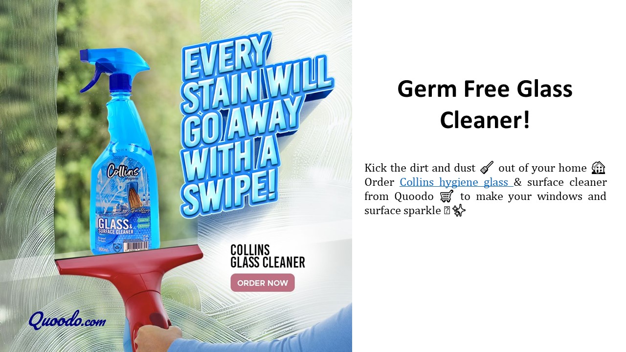 PPT Best Glass Cleaner PowerPoint presentation free to download