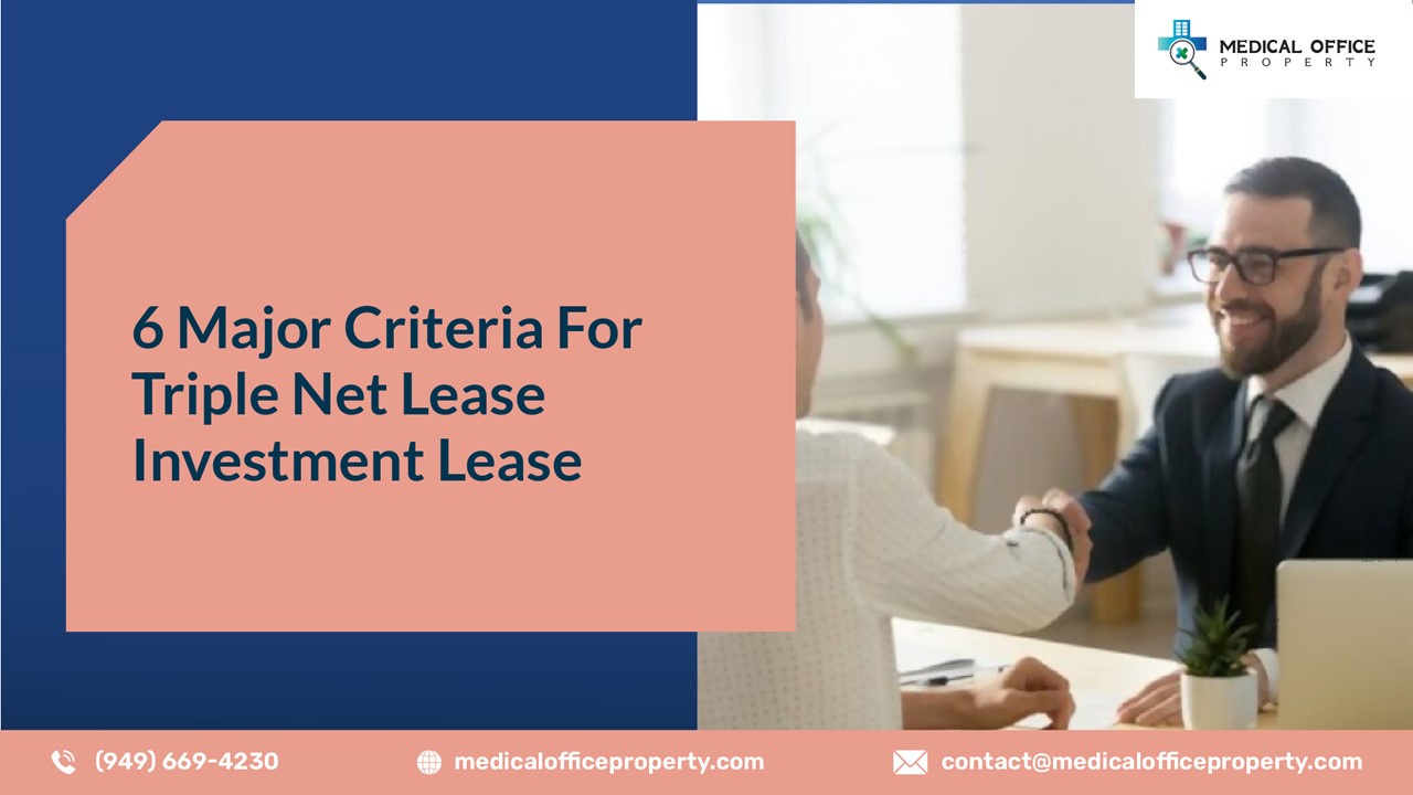 PPT Major Criteria For Triple Net Lease Investment Lease PowerPoint