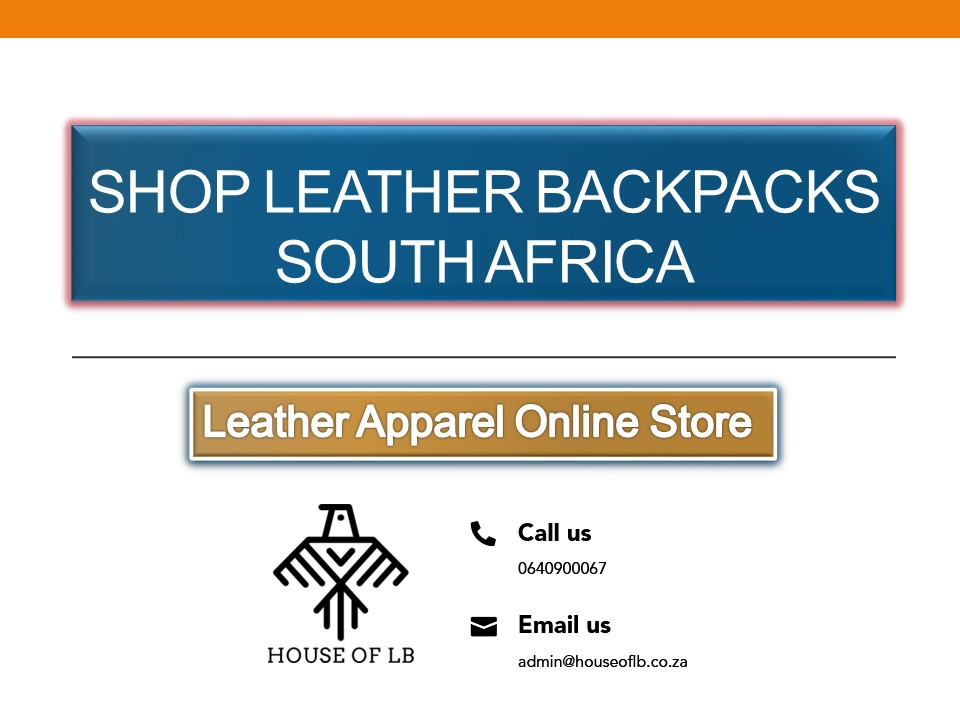 PPT Shop Leather Backpacks South Africa PowerPoint presentation free to download id