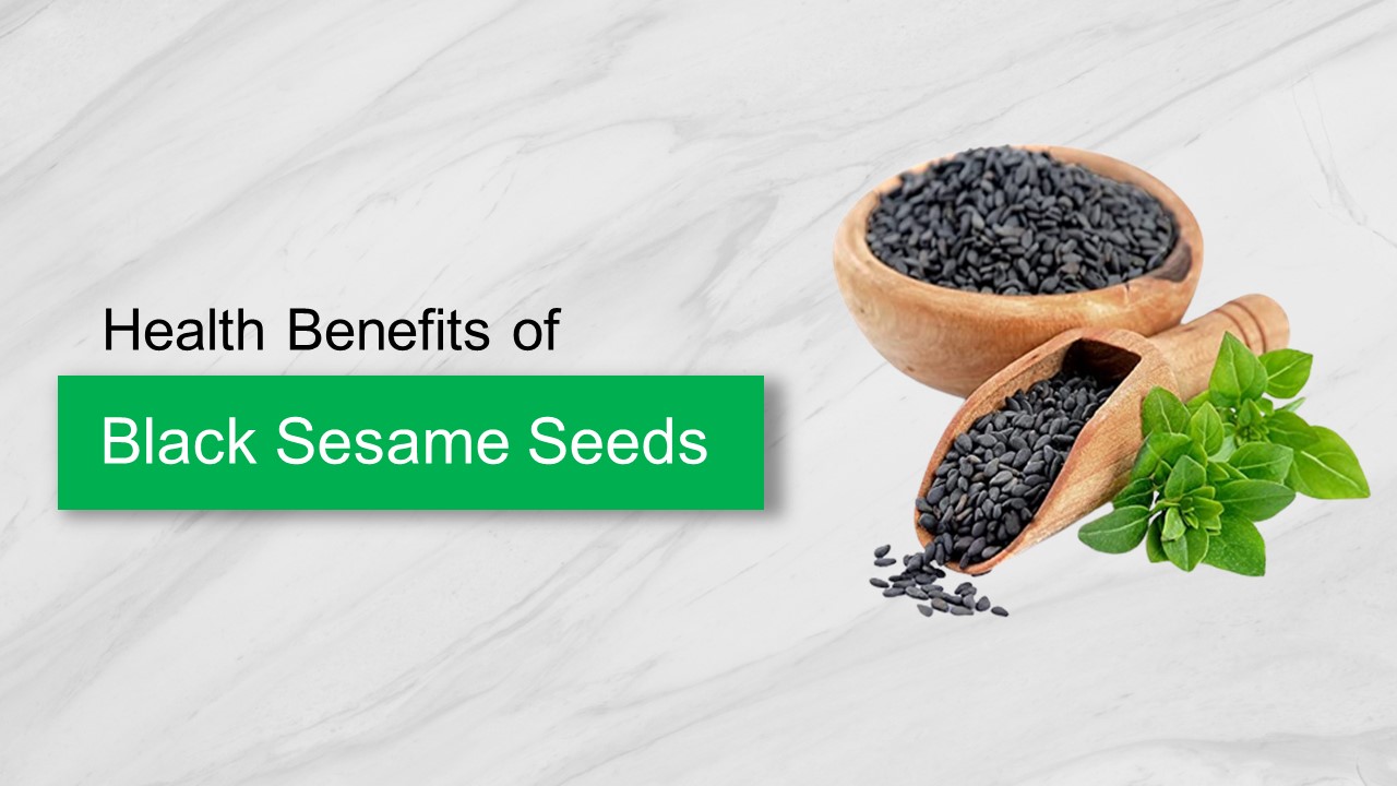 PPT Health Benefits of Black Sesame Seeds PowerPoint presentation