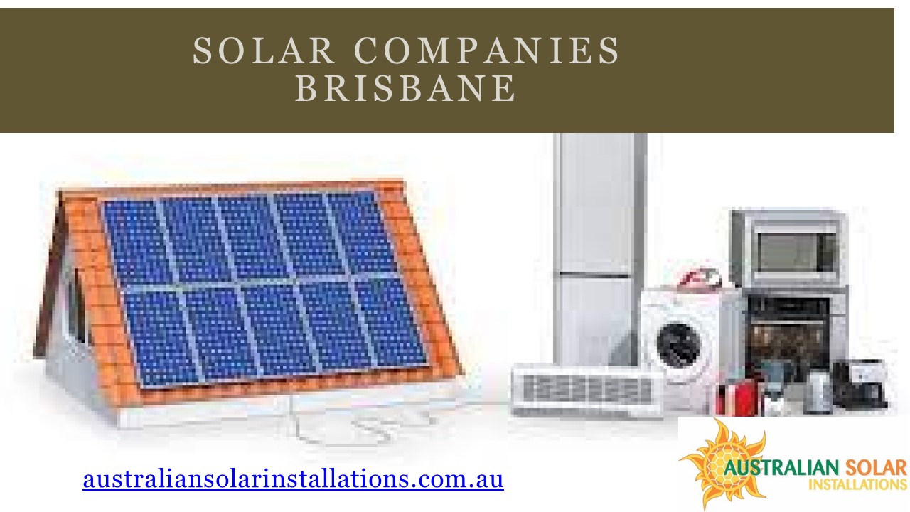 PPT Solar Companies Brisbane PowerPoint presentation free to download id 964cceMWE3O