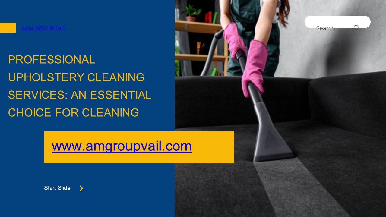 PPT Professional Upholstery Cleaning Services An Essential Choice