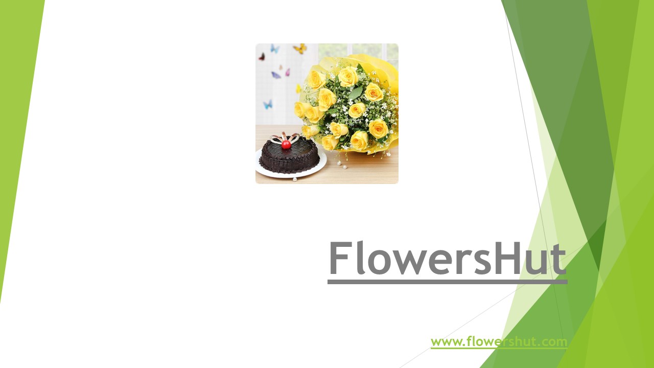 PPT Online Flowers and Cake Delivery Gurgaon Flowers Hut PowerPoint