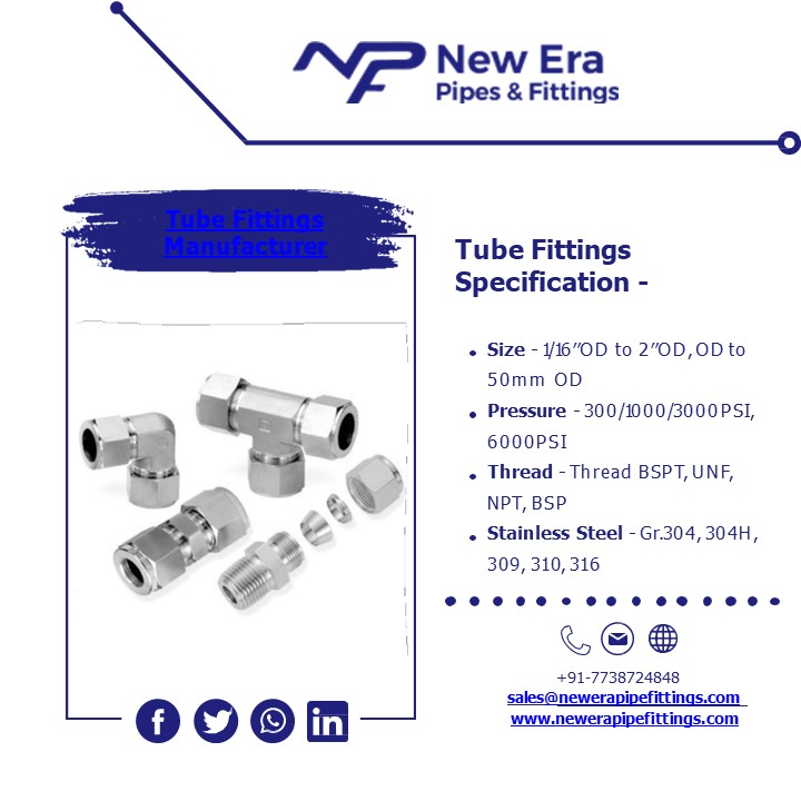 PPT Tube Fittings Buttweld End Cap Valves New Era Pipes and