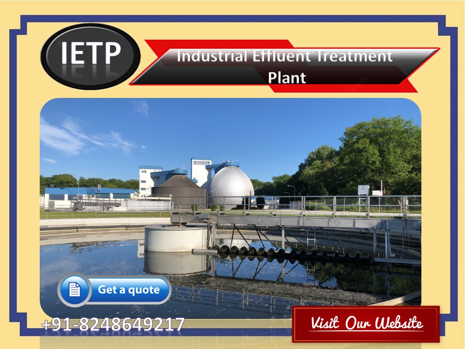 PPT Industrial Effluent Treatment Plant PowerPoint presentation