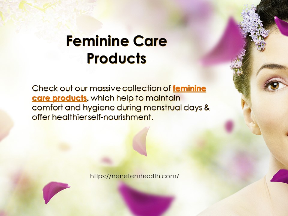 PPT Feminine Care Products PowerPoint presentation free to download