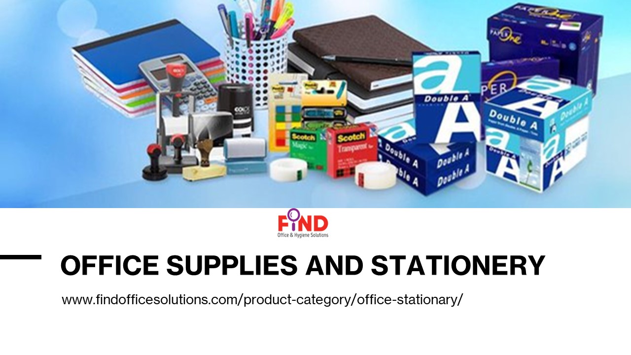 PPT office supplies and stationary PowerPoint presentation free to download id 96b5d2ZjMzM